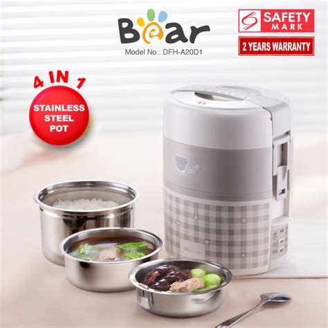 Review Bear Digital Lunch box 4